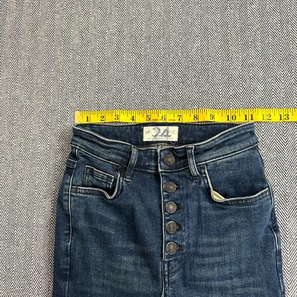 WE THE FREE - Sabrina Ripped High Waist Crop Super Skinny Jeans - Picture 5 of 8